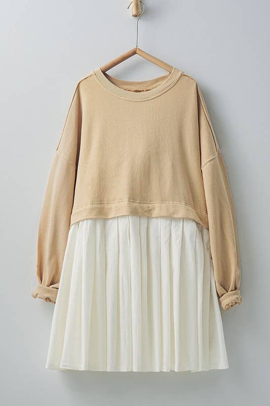 FLOAT SWEATER DRESS