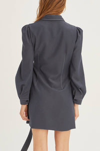 Hayley Blazer Surplice Mini Dress