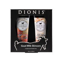 Dionis Goat Milk Skincare Vanilla Pumpkin Hand Cream Set - Caramel Pumpkin Spice and Nutty Vanilla Scented 1oz Mini Lotions For Dry Hands in a Gift Box - Paraben Free Travel Size Moisturizer