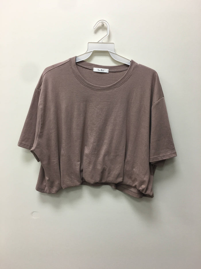 COTTON CROP TOP