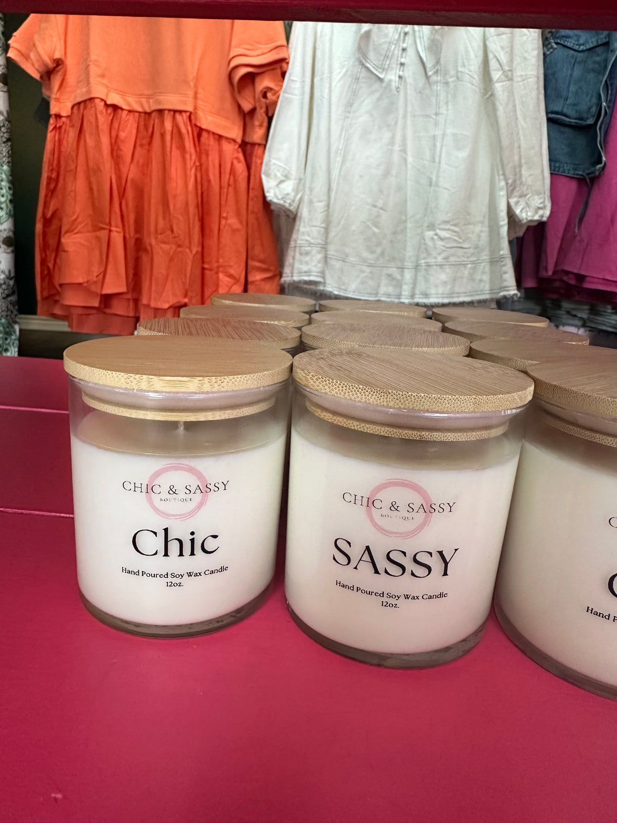 Chic and sassy candles