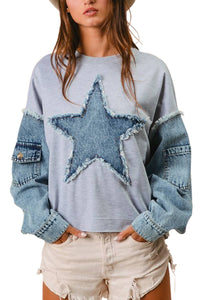 YOU’RE A STAR PATCH SWEATER